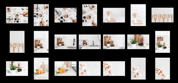 Kitchen Styled Stock Photo Bundle  in Mockup Templates - product preview 2