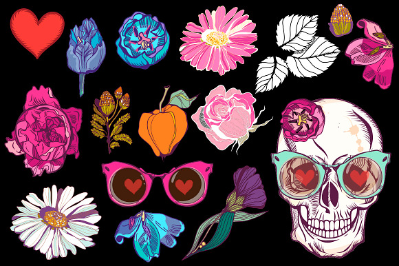 Friendly skull in Illustrations - product preview 1