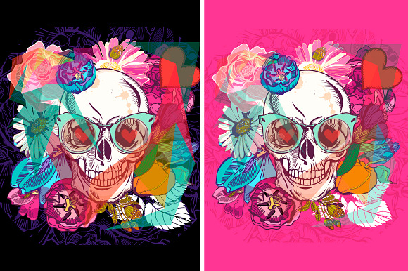 Friendly skull in Illustrations - product preview 2