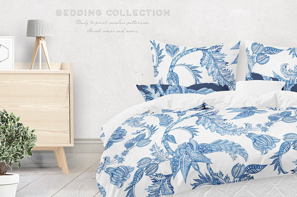 Royal Batik, Seamless Print & Motifs in Patterns - product preview 4