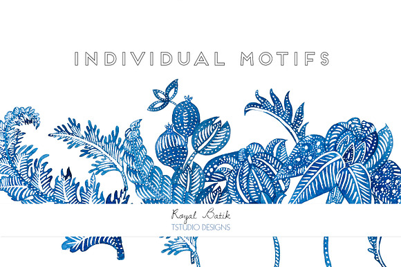 Royal Batik, Seamless Print & Motifs in Patterns - product preview 5