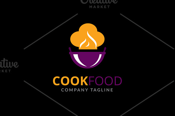 Cook Food Logo in Logo Templates - product preview 1