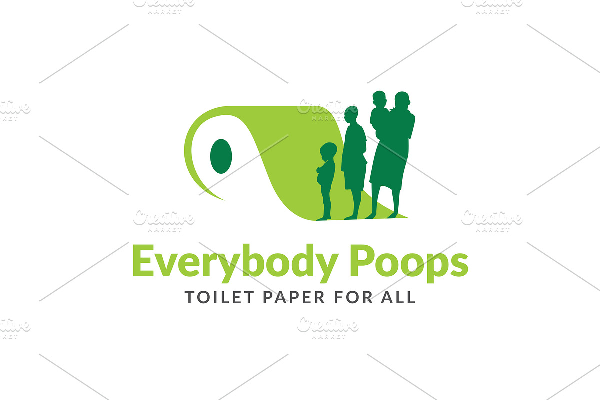 Everybody Poops Logo in Logo Templates - product preview 8