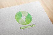 Green Herb Logo