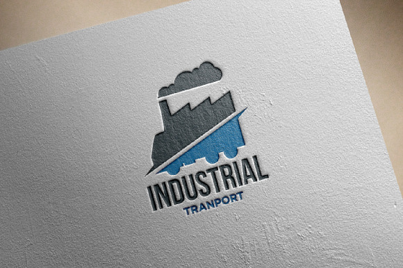 6 Factory Industrial Company Logo in Logo Templates - product preview 1