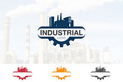 Industrial Factory Gear Logo
