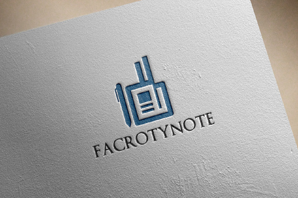 Note Industry Factory Logo in Logo Templates - product preview 1