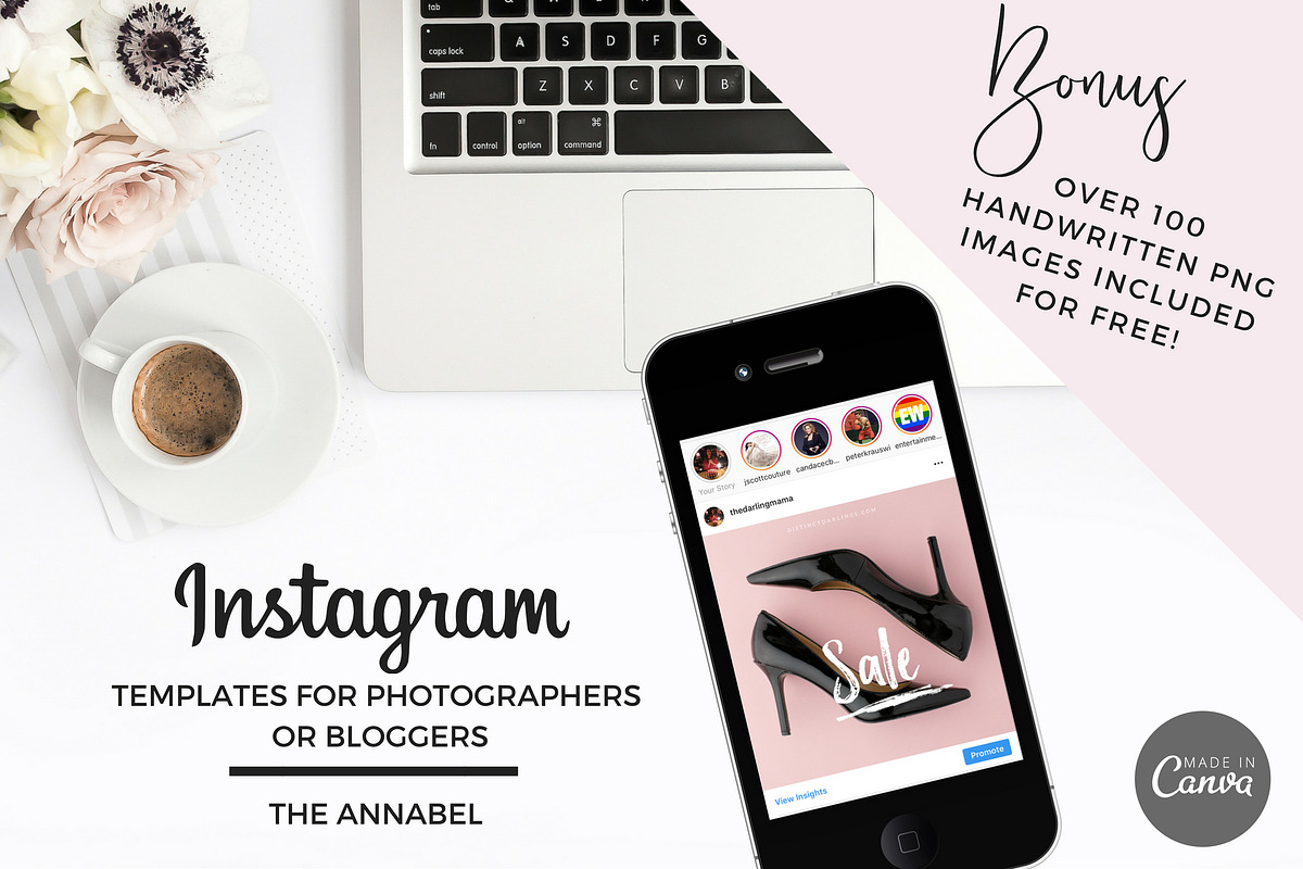 Canva Instagram Template  in Instagram Templates - product preview 8