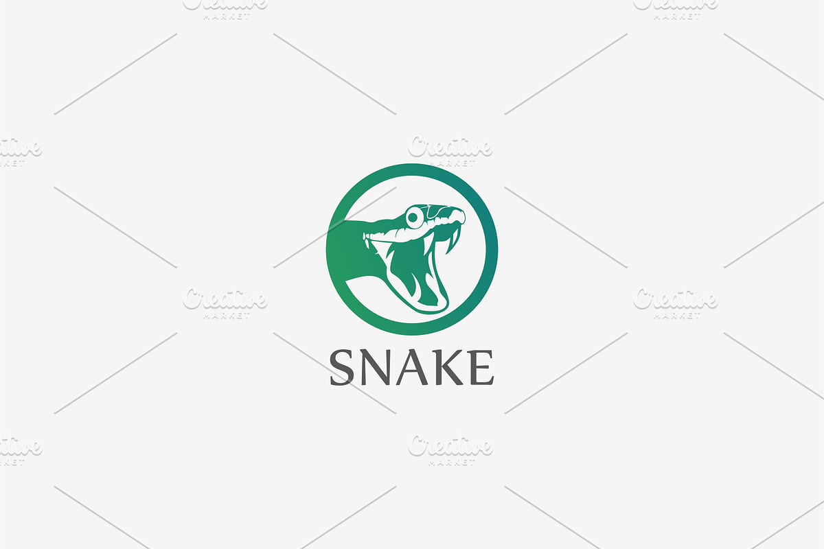Snake Logo Design in Logo Templates - product preview 8