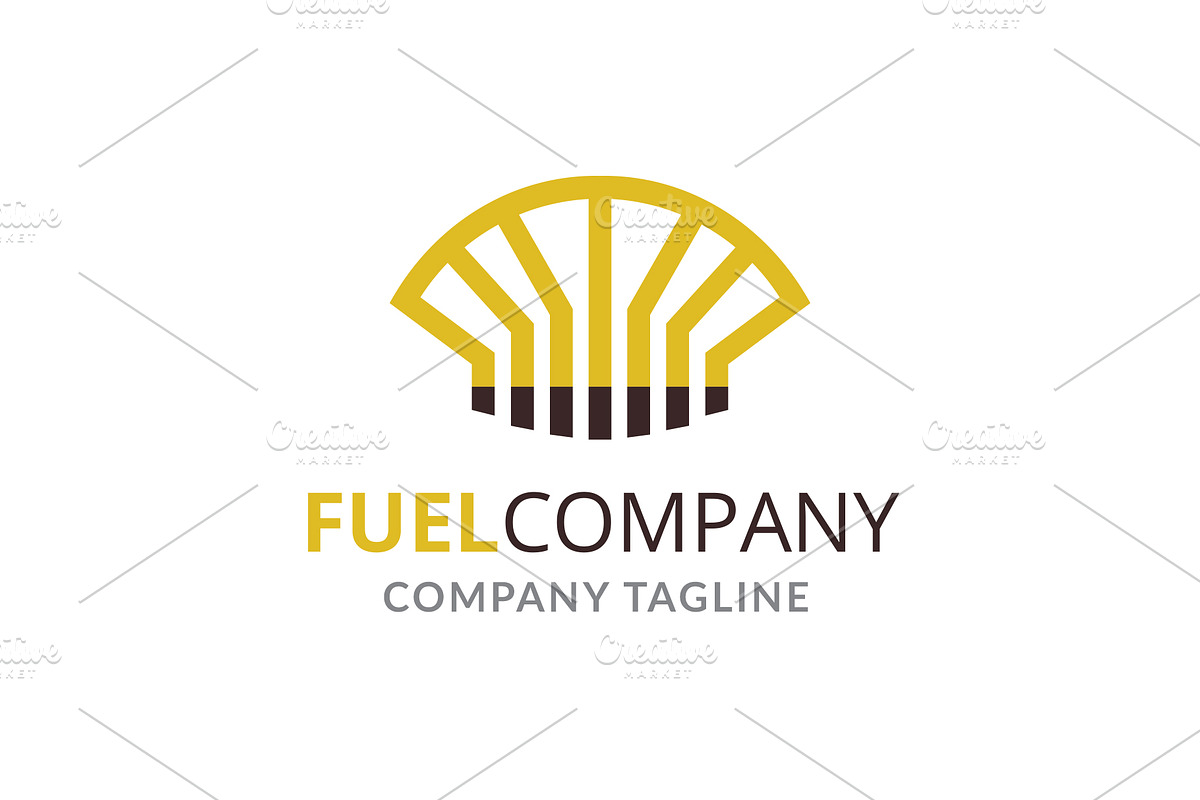 Fuel Company Logo in Logo Templates - product preview 8