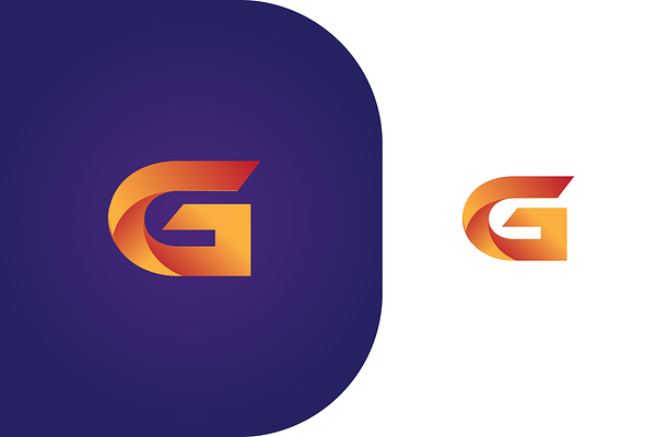 G Letter modern logo