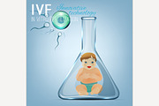 In vitro fertilisation concept