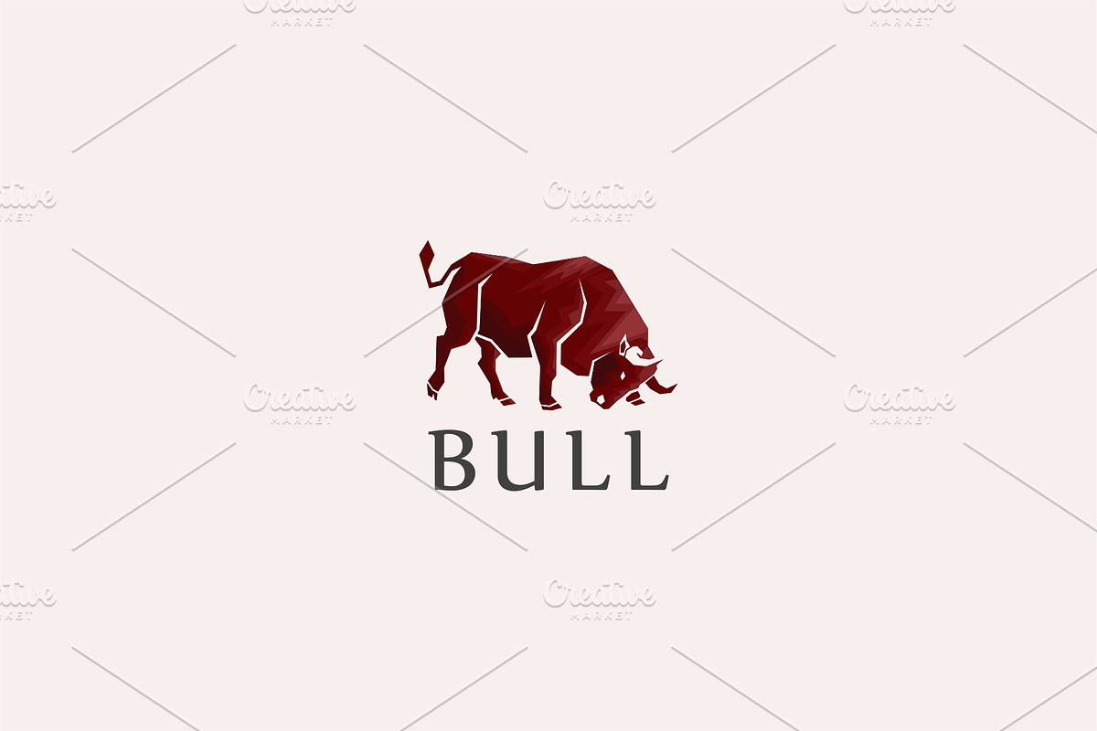 Bull Logo Design in Logo Templates - product preview 8
