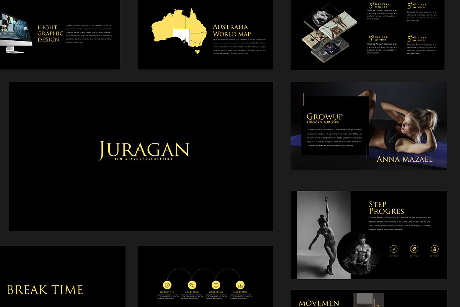 Juragan Presentation Template in Presentation Templates - product preview 8