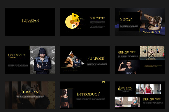 Juragan Presentation Template in Presentation Templates - product preview 1