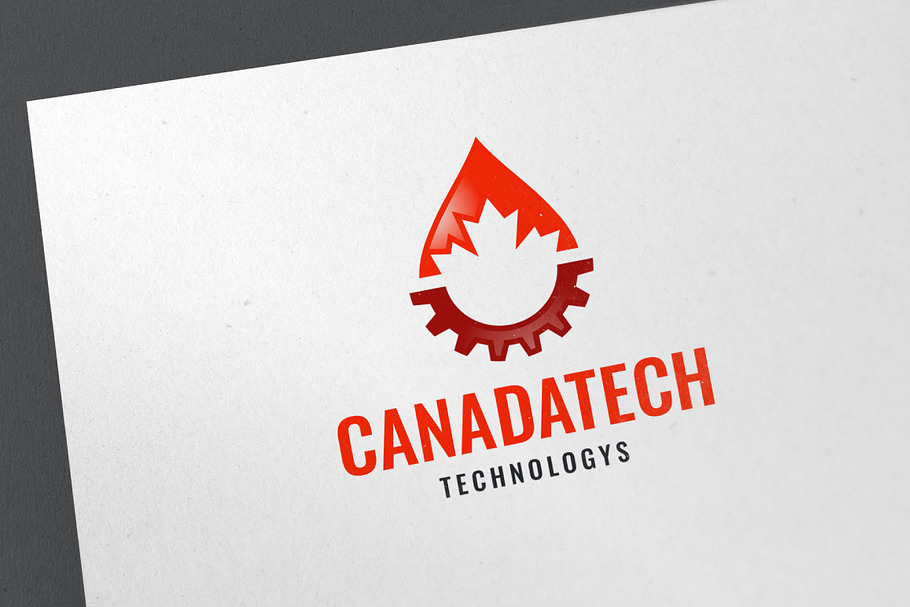 Canada Technology Logo in Logo Templates - product preview 8