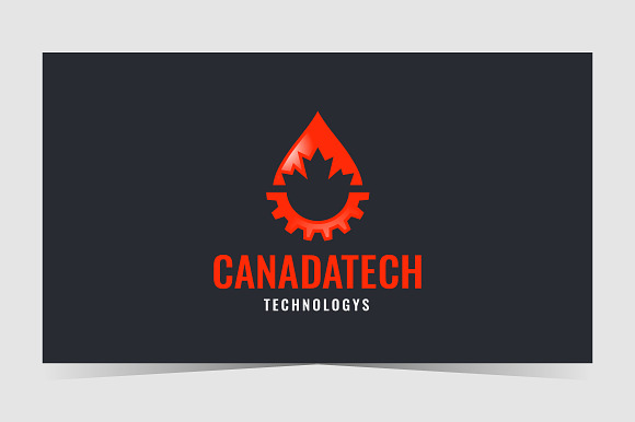 Canada Technology Logo in Logo Templates - product preview 1