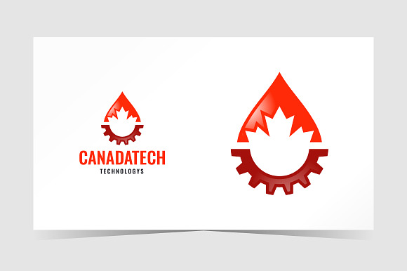Canada Technology Logo in Logo Templates - product preview 2