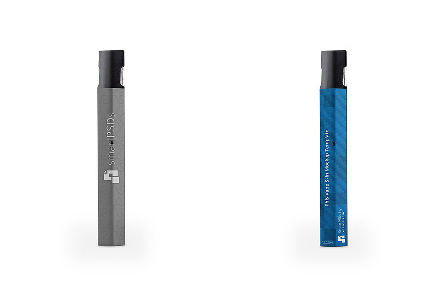 PHIX Vape E-Cigarette Vinyl Skin  in Product Mockups - product preview 8