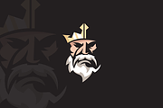 King Logo Character