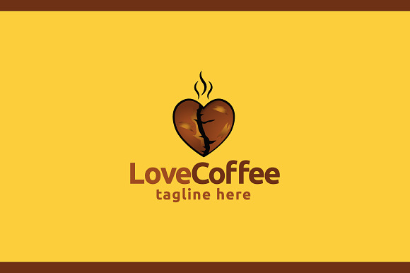 Love Coffee Logo Template in Logo Templates - product preview 1
