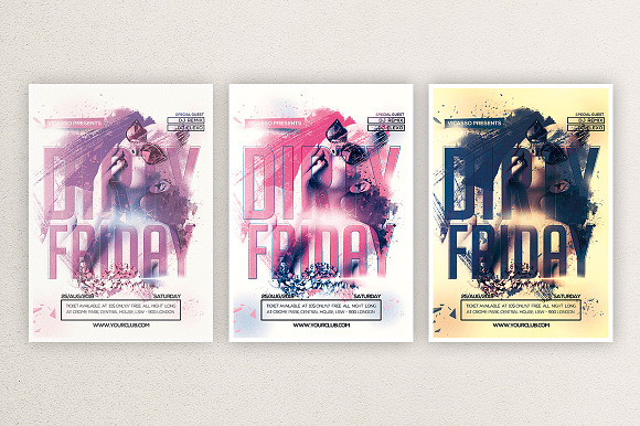 Dirty Friday in Flyer Templates - product preview 1