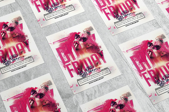 Dirty Friday in Flyer Templates - product preview 3