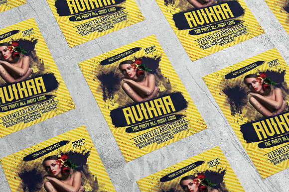 Auikaa Party in Flyer Templates - product preview 4