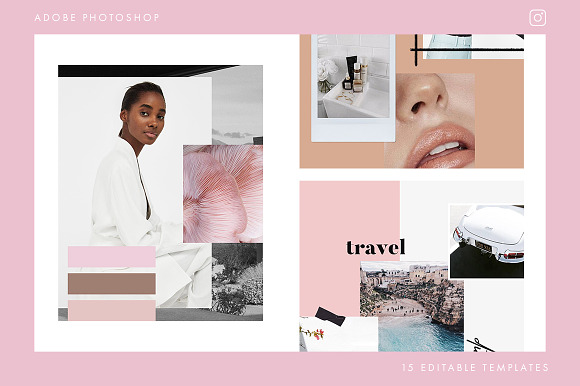 Moodboards for Instagram in Instagram Templates - product preview 1