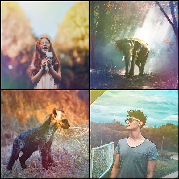 700 Abstract Light Leaks Overlays in Add-Ons - product preview 1