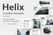 Helix Creative Powerpoint Template