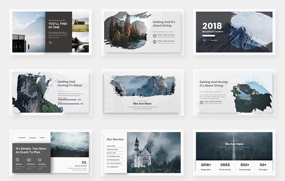 Helix Creative Powerpoint Template in PowerPoint Templates - product preview 4
