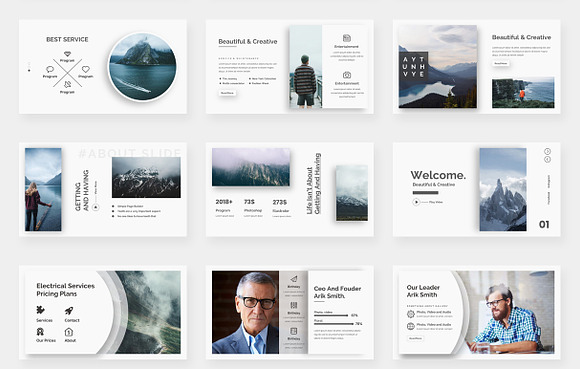 Helix Creative Powerpoint Template in PowerPoint Templates - product preview 5