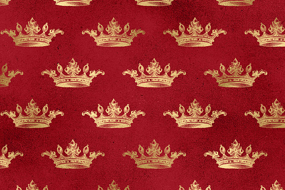 Heraldic Red and Gold Backgrounds in Textures - product preview 2