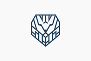 Premium Lion Logo V-5