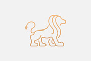 Premium Lion Logo V-6