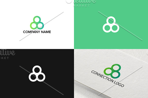 Connection logo design