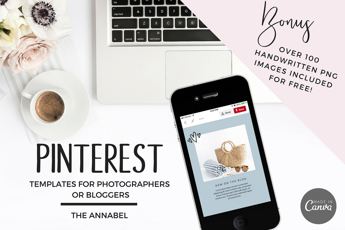 Canva Pinterest Template in Instagram Templates - product preview 8