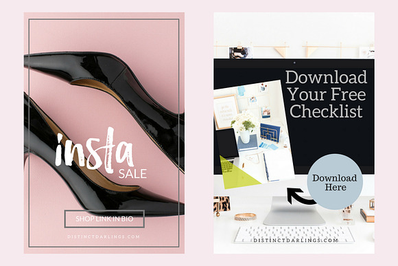 Canva Pinterest Template in Instagram Templates - product preview 6