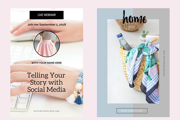 Canva Pinterest Template in Instagram Templates - product preview 7