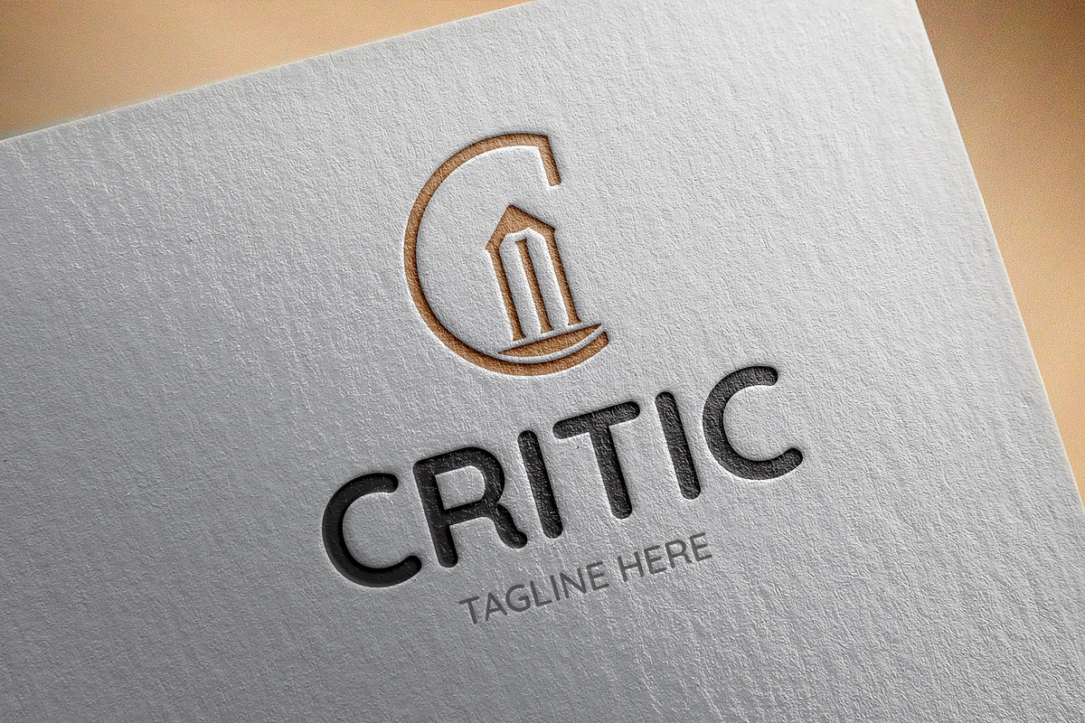 Critic Logo Template in Logo Templates - product preview 8