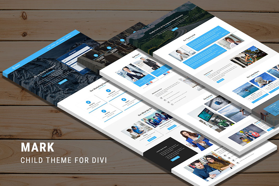 Mark – One Page Child Theme for Divi in WordPress Business Themes - product preview 8