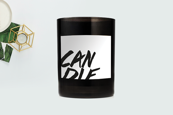 Minimalist Candle Label in Logo Templates - product preview 3