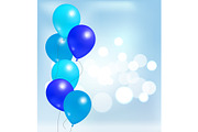 Glossy Shiny Balloons Party