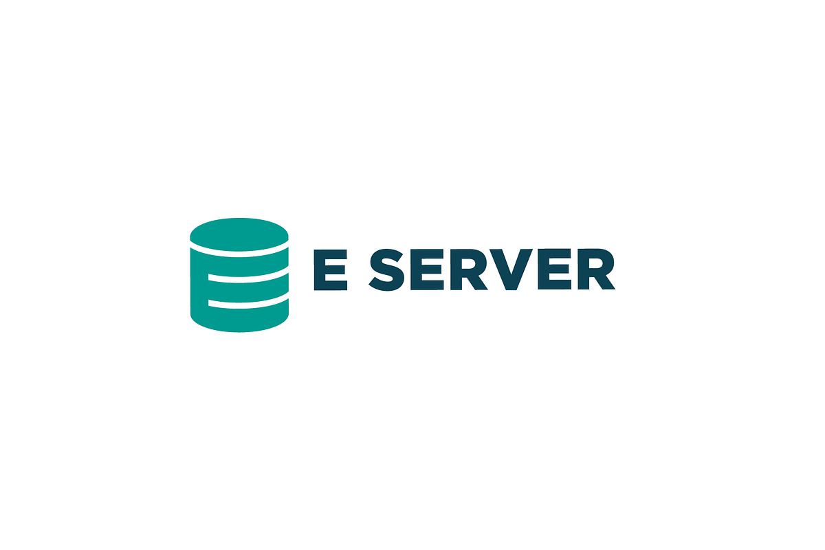 E Server Logo in Logo Templates - product preview 8