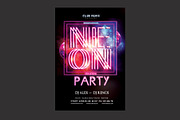 Neon Party Flyer 