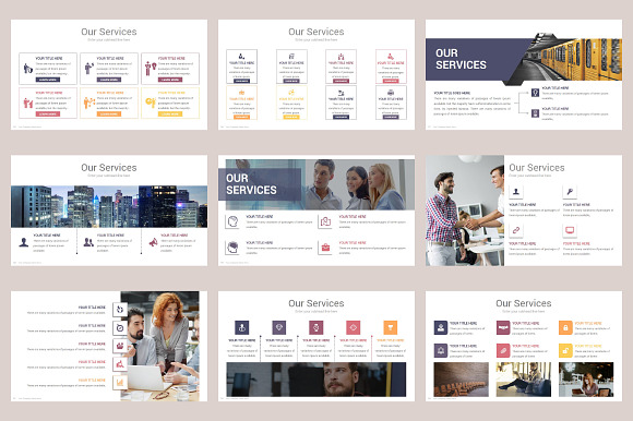 Zagros Business PowerPoint Template in PowerPoint Templates - product preview 6
