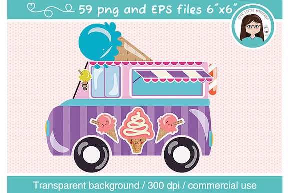 Ice cream time in Illustrations - product preview 3