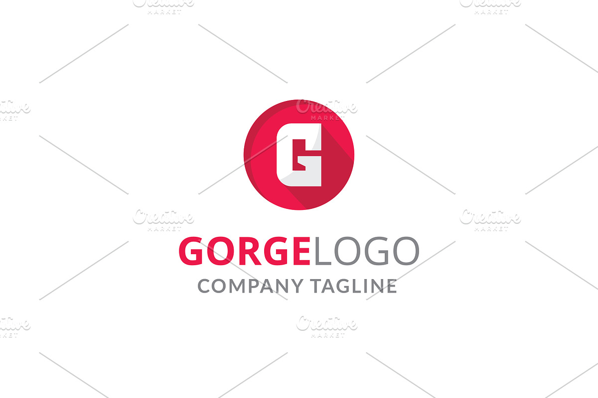 Gorge G Letter Logo in Logo Templates - product preview 8