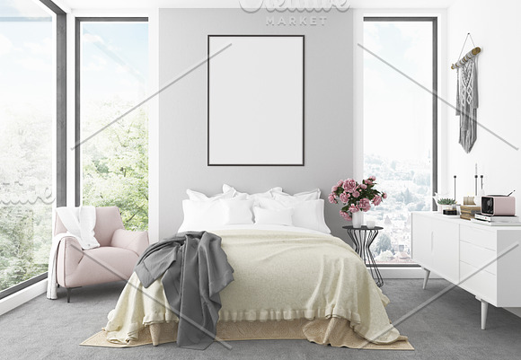 Interior mockup artwork background in Print Mockups - product preview 2